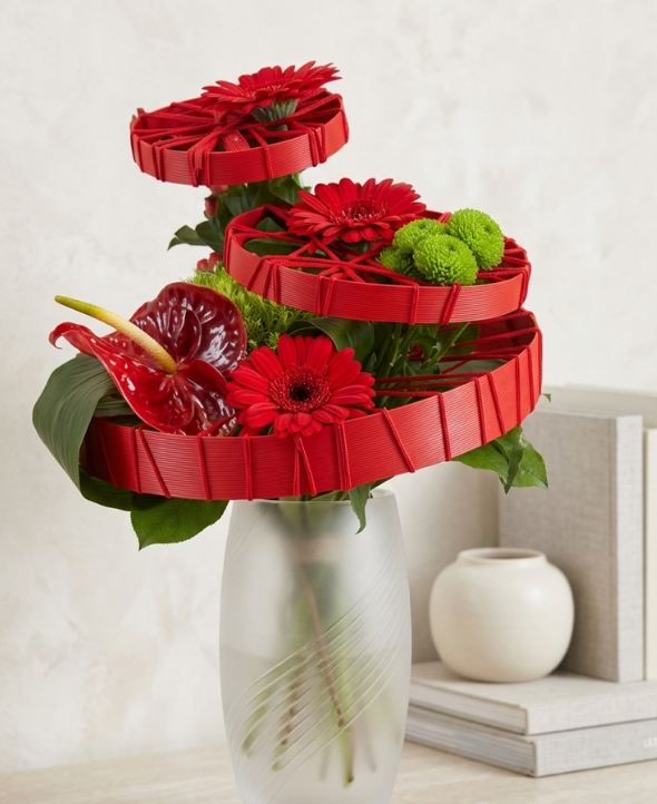 Bouquet Je t'emmène à Venise · Fleurs Rouges Signature | Max le Fleuriste - Livraison de fleurs à domicile - Max le Fleuriste